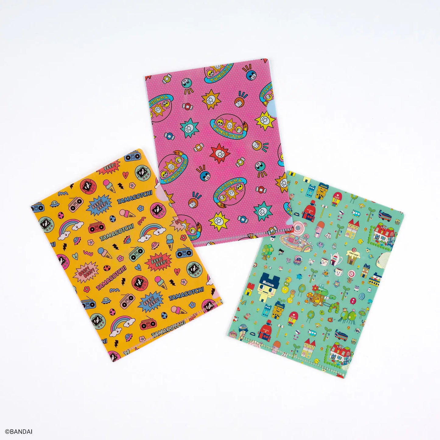 PRE-ORDER Tamagotchi: Hobonichi Folder Set of 3 for A6 Size (Tamagotchi) , 2026 Hobonichi Accessories