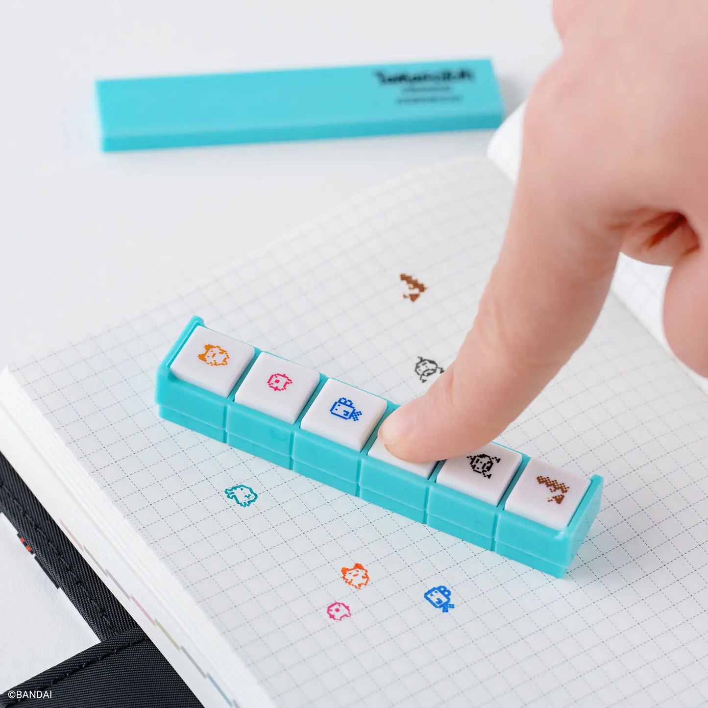 PRE-ORDER Tamagotchi: Pochitto6 Push-Button Stamp (Tamagotchi) , 2026 Hobonichi Accessories