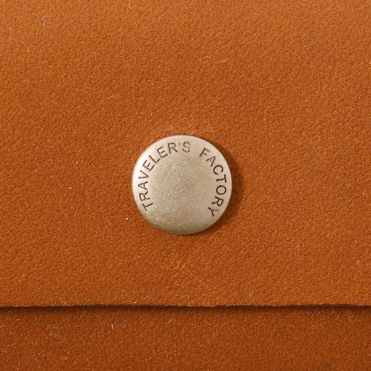 TRAVELER'S COMPANY Traveler's Factory Leather Coin Case - Camel -