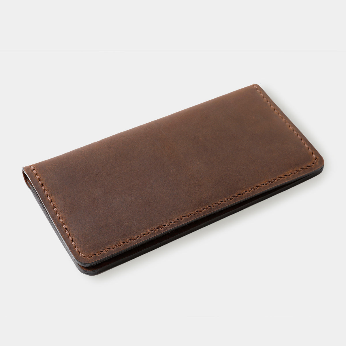 TRAVELER'S COMPANY Traveler's Factory Leather Long Wallet - Brown -