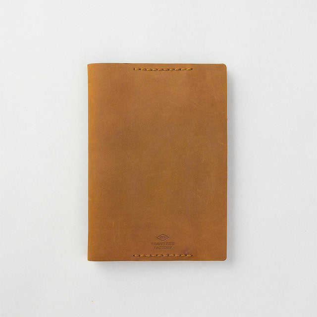 TRAVELER'S COMPANY Traveler's Factory Leather Book Cover - Camel -
