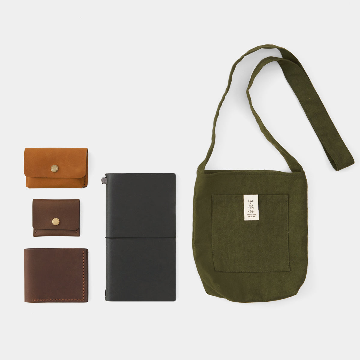 TRAVELER'S COMPANY Traveler's Factory Sacoche - Olive -