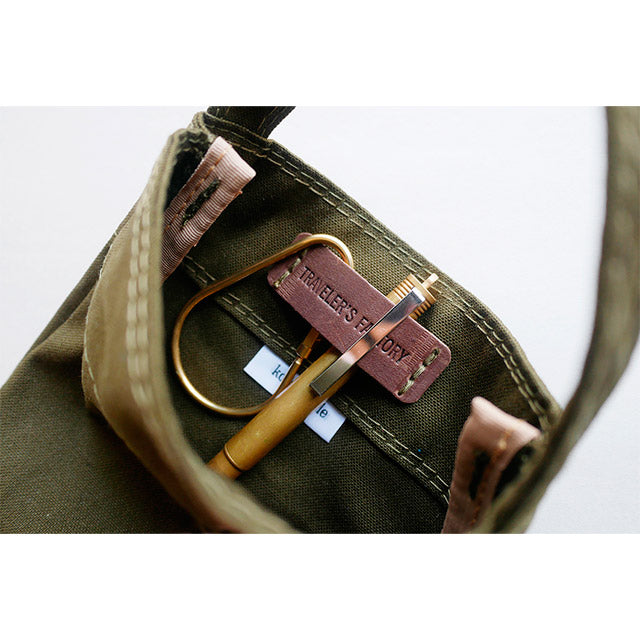 TRAVELER'S COMPANY Traveler's Factory x KO'DA Style Troll Bag - Medium Size / Olive -