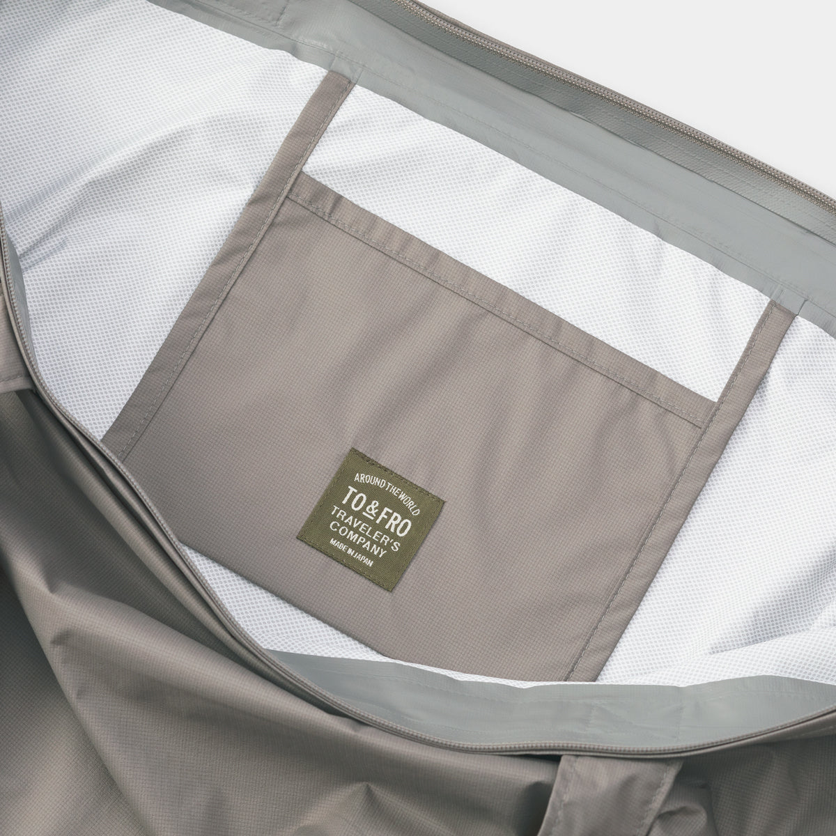 TRAVELER'S COMPANY Traveler's Factory x TO&FRO Rain Bag - Warm Gray -
