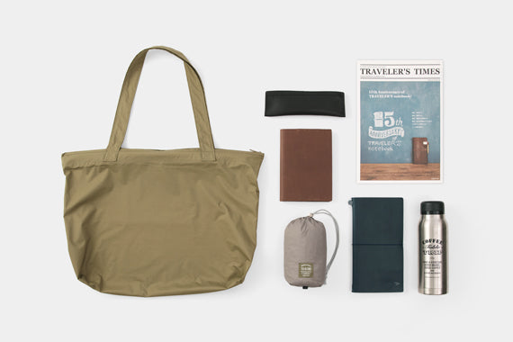TRAVELER'S COMPANY Traveler's Factory x TO&FRO Rain Bag - Olive -