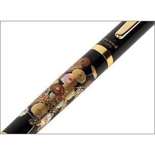 Yamanaka Lacquer Ware High Grade MAKI-E Urushi Lacquer Fountain Pen - Autumn Flower -