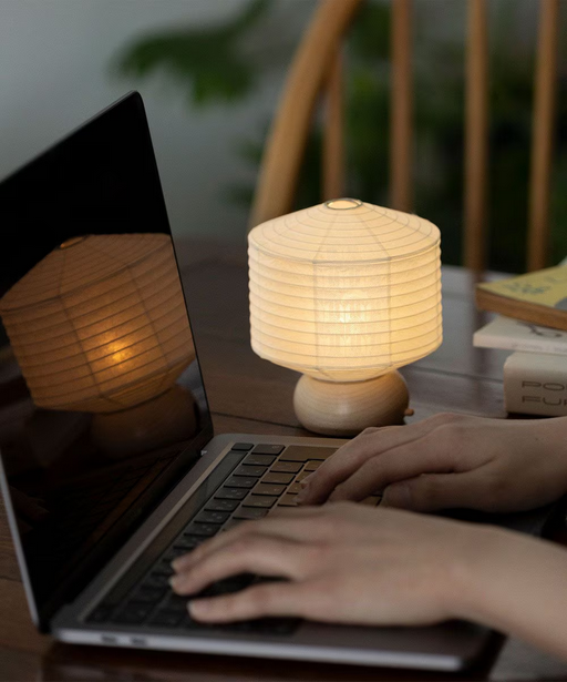 Mini Yame Lantern - Yagasuri (Arrow pattern) - , Japanese Chochin, traditional japanese paper lantern