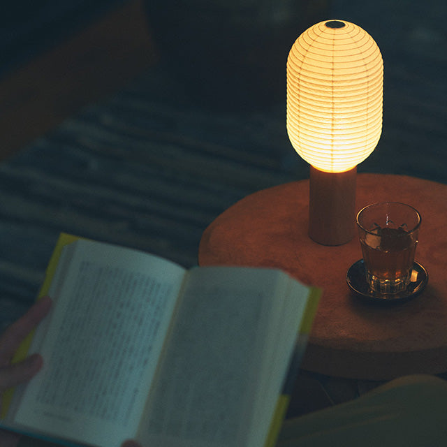 Yame Lantern - Vertical - , Japanese Chochin, traditional japanese paper lantern
