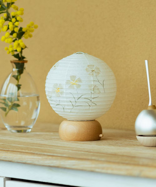 Mini Yame Lantern - Nadeshiko - , Japanese Chochin, traditional japanese paper lantern