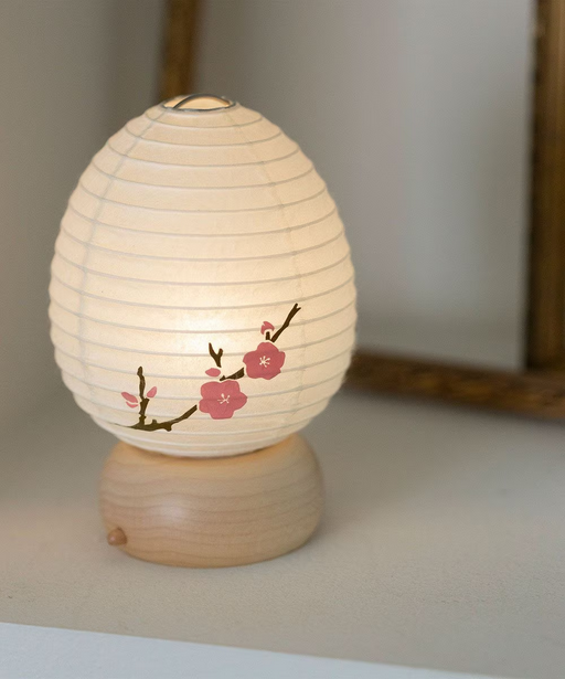 Mini Yame Lantern - Japanese Plum - , Japanese Chochin, traditional japanese paper lantern