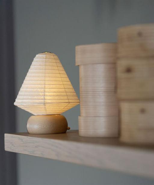 Mini Yame Lantern - Uroko (Fish Scale pattern) - , Japanese Chochin, traditional japanese paper lantern