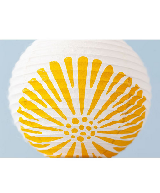 Mini Yame Lantern - Chrysanthemum - , Japanese Chochin, traditional japanese paper lantern