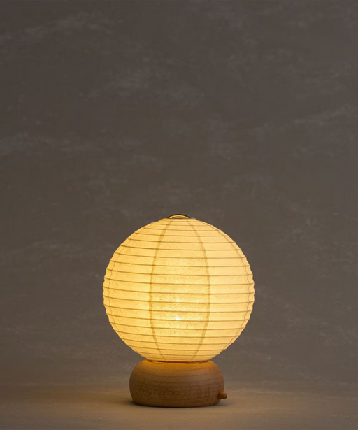 Mini Yame Lantern - Shippo (Interlocking Circles pattern) - , Japanese Chochin, traditional japanese paper la