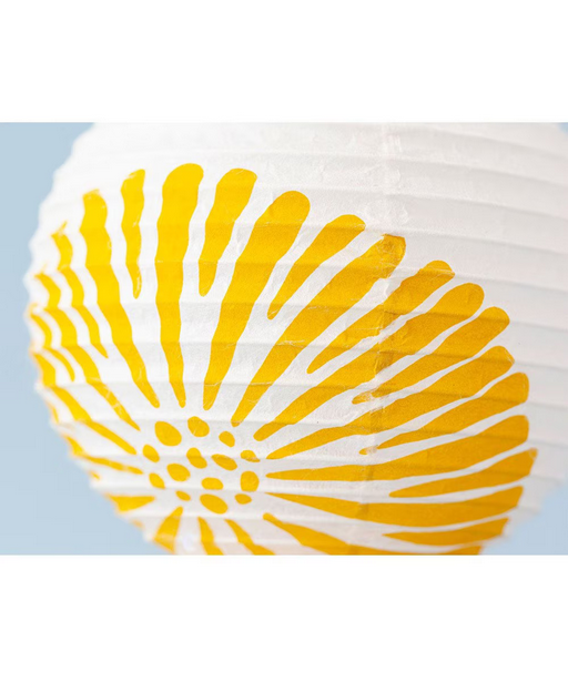 Mini Yame Lantern - Chrysanthemum - , Japanese Chochin, traditional japanese paper lantern