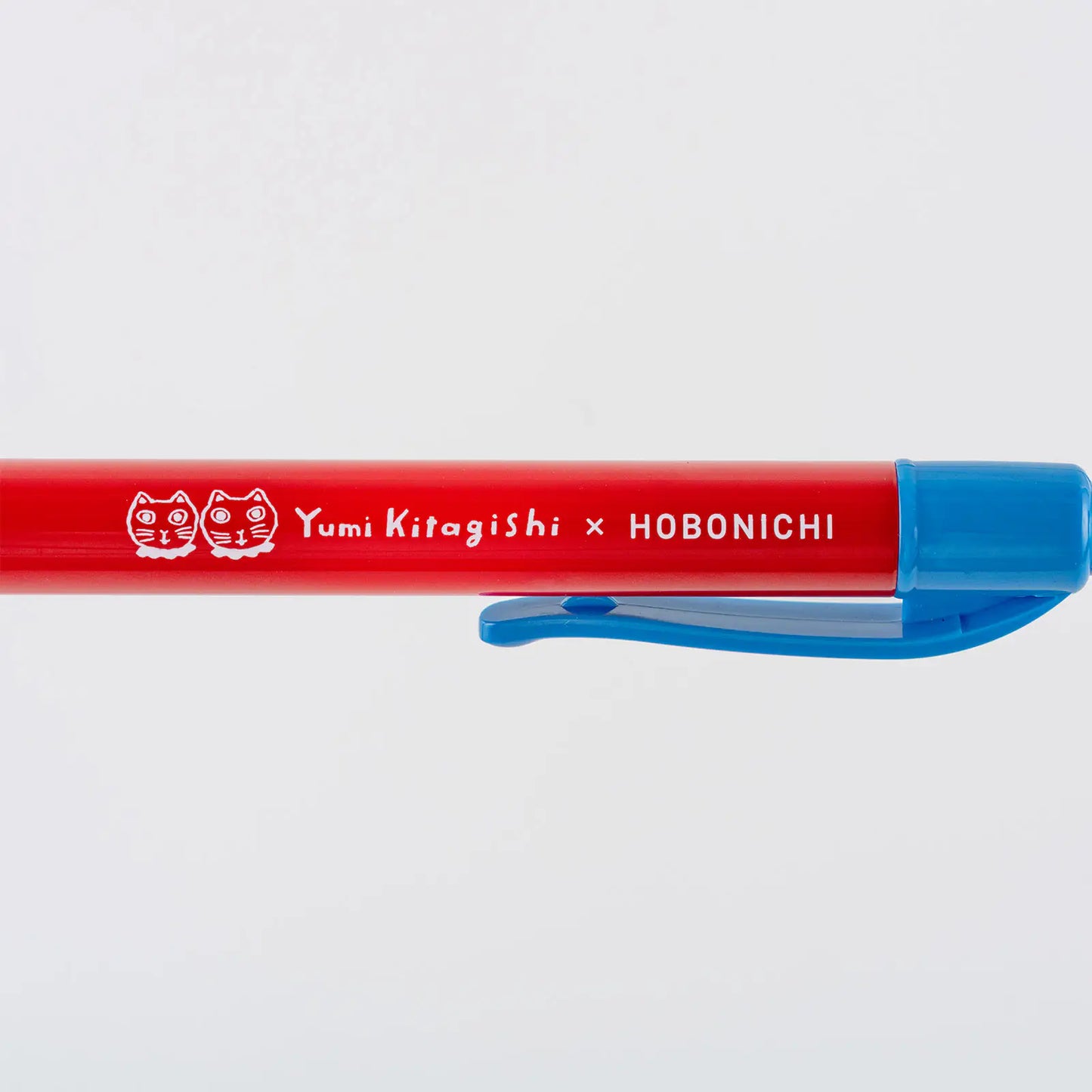 PRE-ORDER Yumi Kitagishi: Ballpoint Pen - White Cat , 2026 Hobonichi Accessories