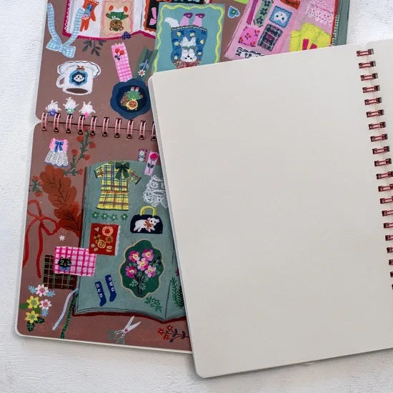 Yumi Kitagishi: Sketchbook - White Cat's Fashionable Planner -, croquis book