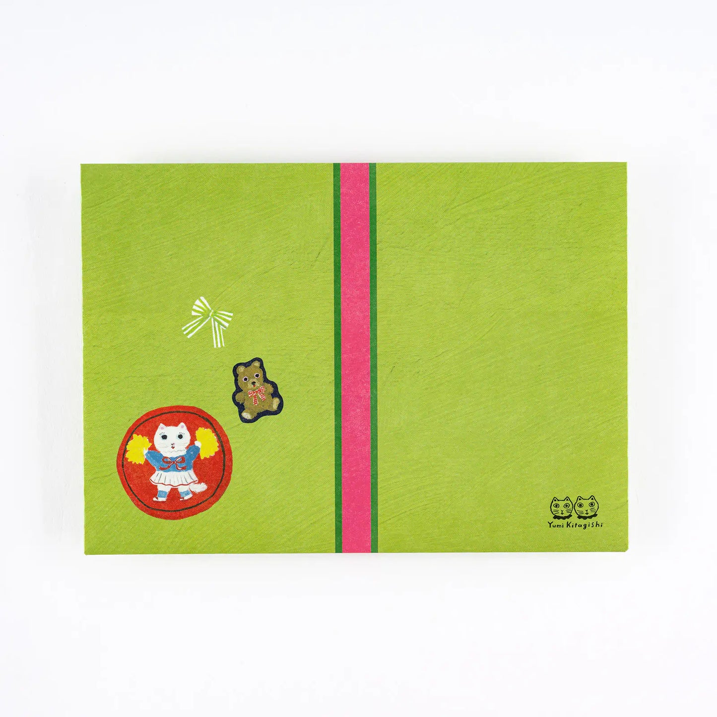 PRE-ORDER Yumi Kitagishi: White Cat’s Mini Folder , 2026 Hobonichi Accessories