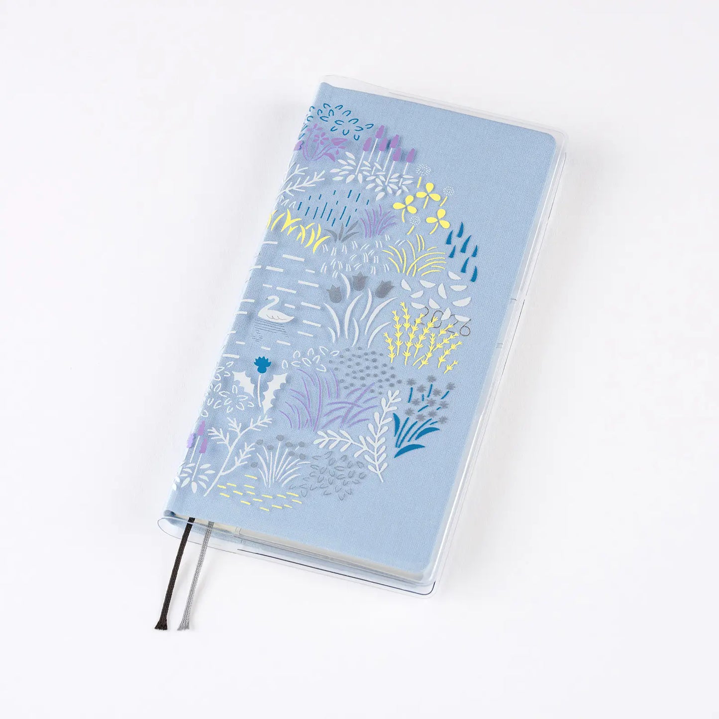 PRE-ORDER Yuri Sanae: Clear Cover for Weeks (Forest Lake), 2026 Hobonichi Accessories