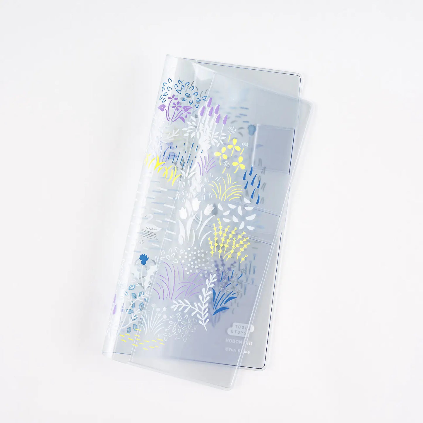 PRE-ORDER Yuri Sanae: Clear Cover for Weeks (Forest Lake), 2026 Hobonichi Accessories