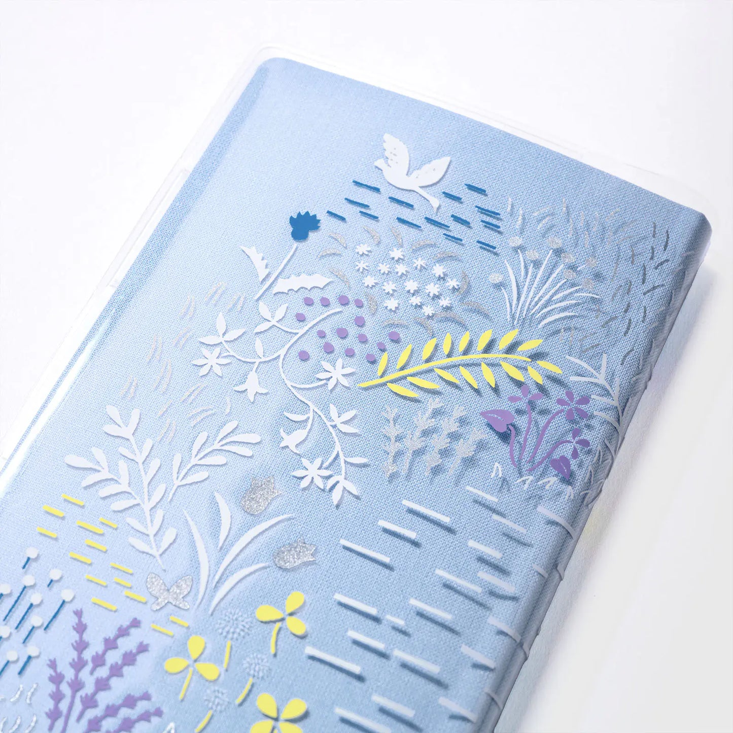 PRE-ORDER Yuri Sanae: Clear Cover for Weeks (Forest Lake), 2026 Hobonichi Accessories