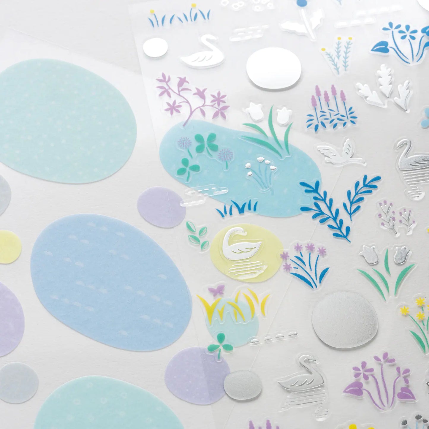 PRE-ORDER Yuri Sanae: Layering Stickers (Forest Lake) , 2026 Hobonichi Accessories