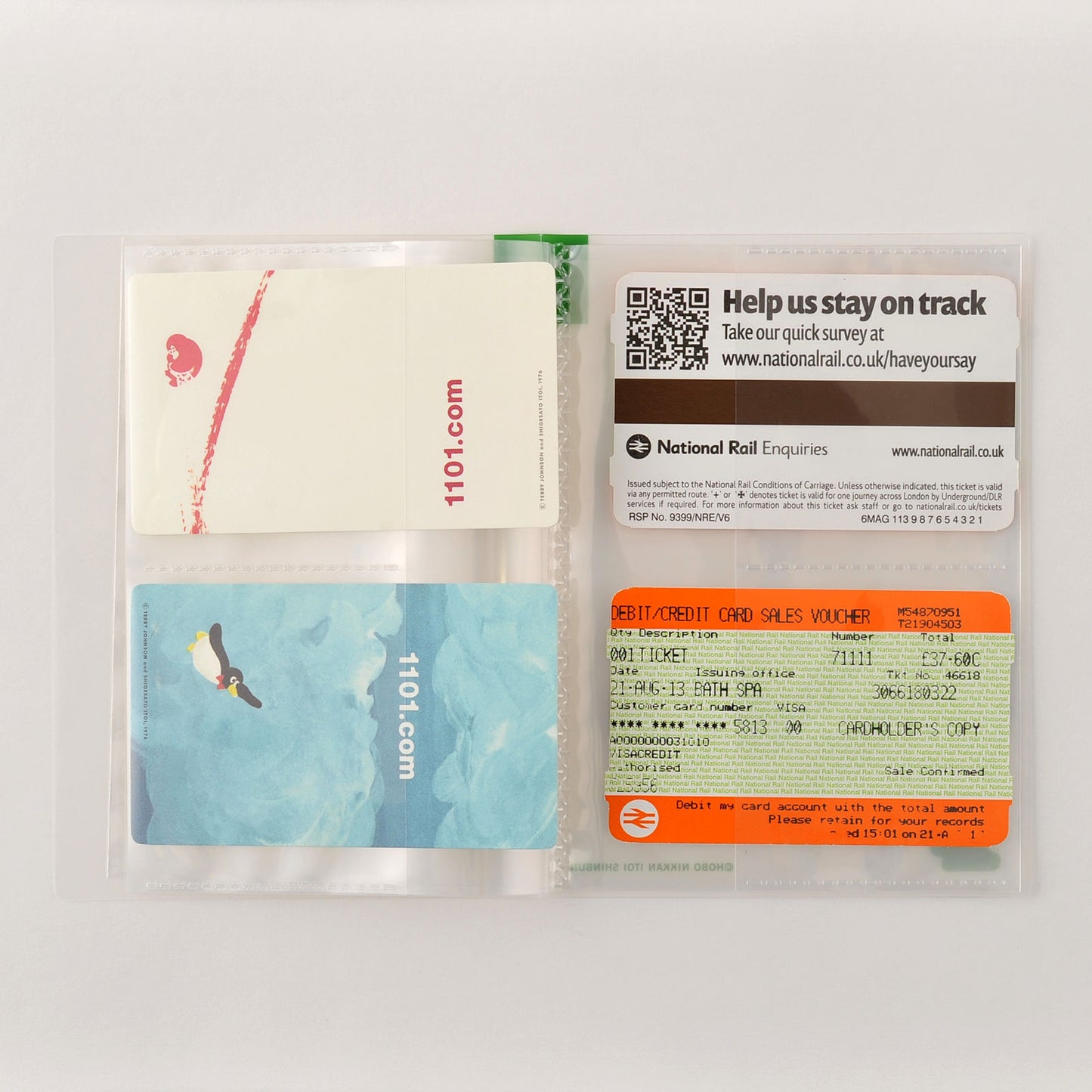 Hobonichi: Hobonichi Card Case, Hobonichi Accessories