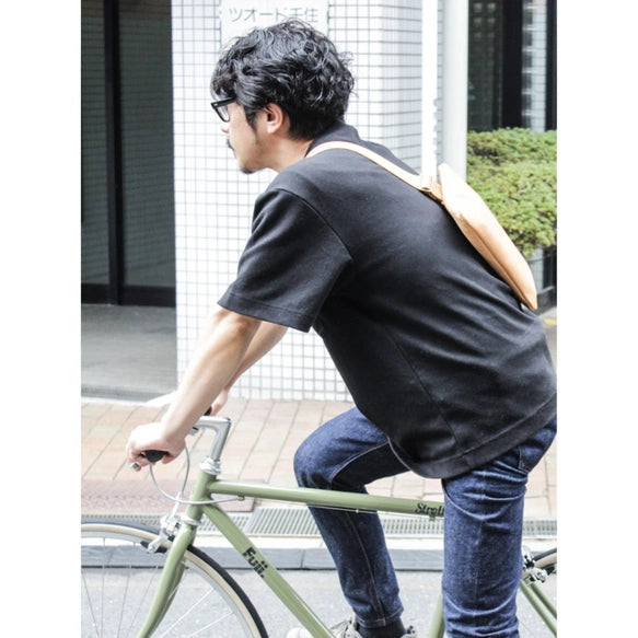High Quality Tochigi Leather Cross Body Bag, Messenger Bag, Handmade in Japan