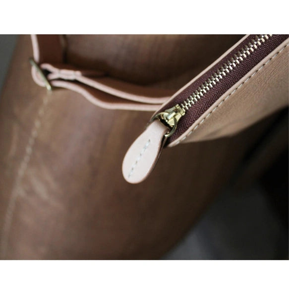 High Quality Tochigi Leather Cross Body Bag, Messenger Bag, Handmade in Japan