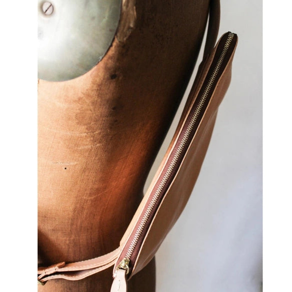 High Quality Tochigi Leather Cross Body Bag, Messenger Bag, Handmade in Japan