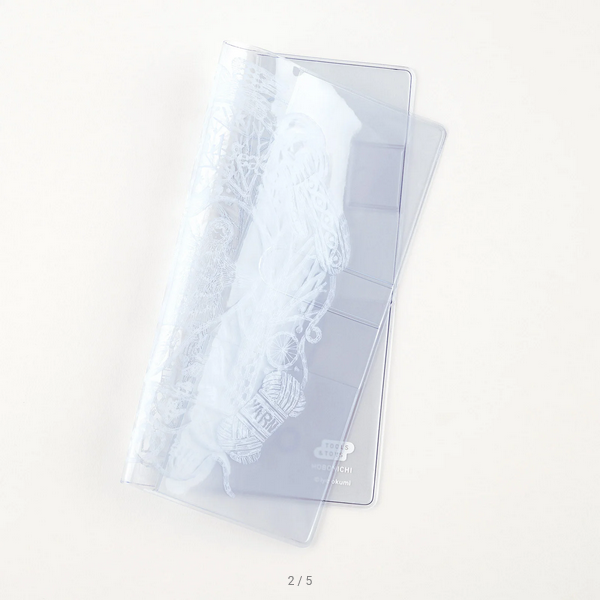 iyo okumi: Clear Cover for Weeks (Beautiful Season), 2025 Hobonichi Accessories