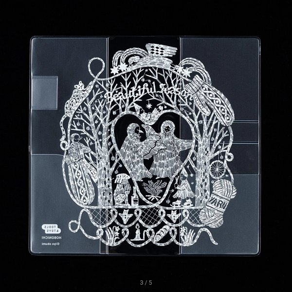 iyo okumi: Clear Cover for Weeks (Beautiful Season), 2025 Hobonichi Accessories