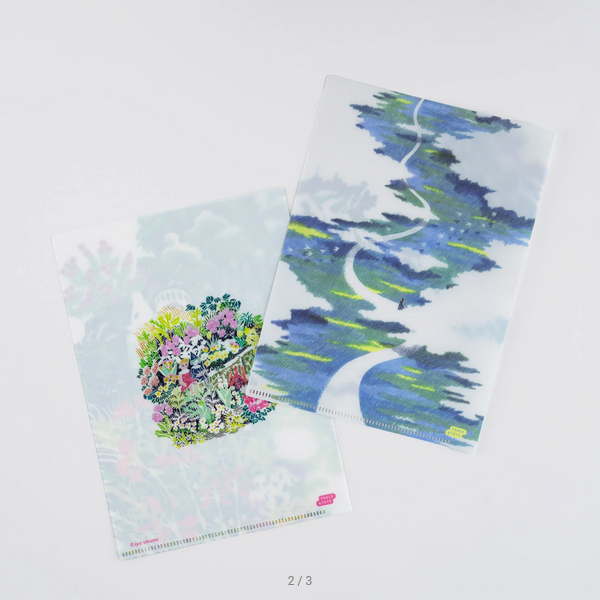 iyo okumi: Hobonichi Clear Folder Set of 2 for A5 Size (iyo okumi), 2025 Hobonichi Accessories