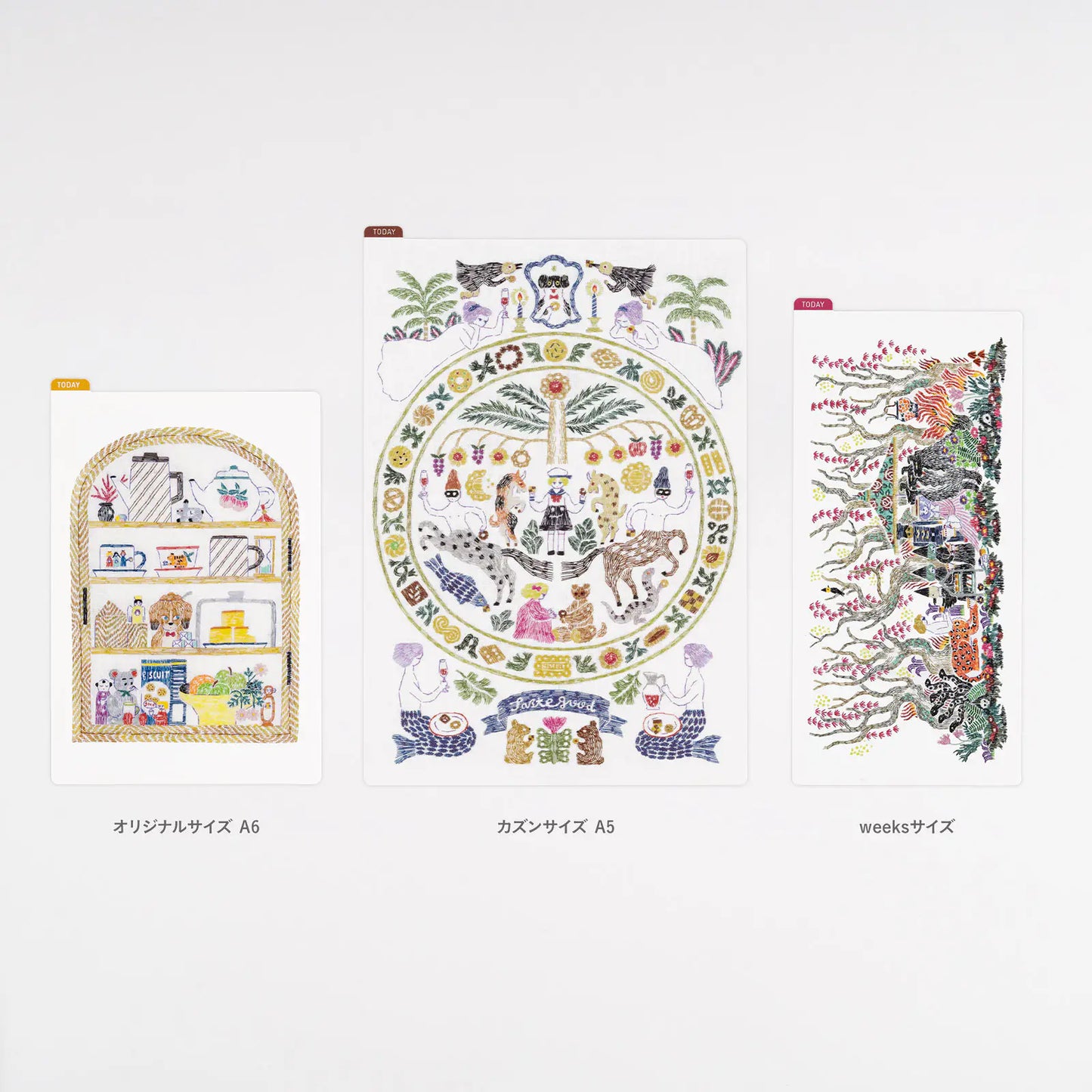 PRE-ORDER iyo okumi: Hobonichi Pencil Board (Happy Tea Time) For A6 Size / A5 Size / Weeks , 2026 Hobonichi Accessories
