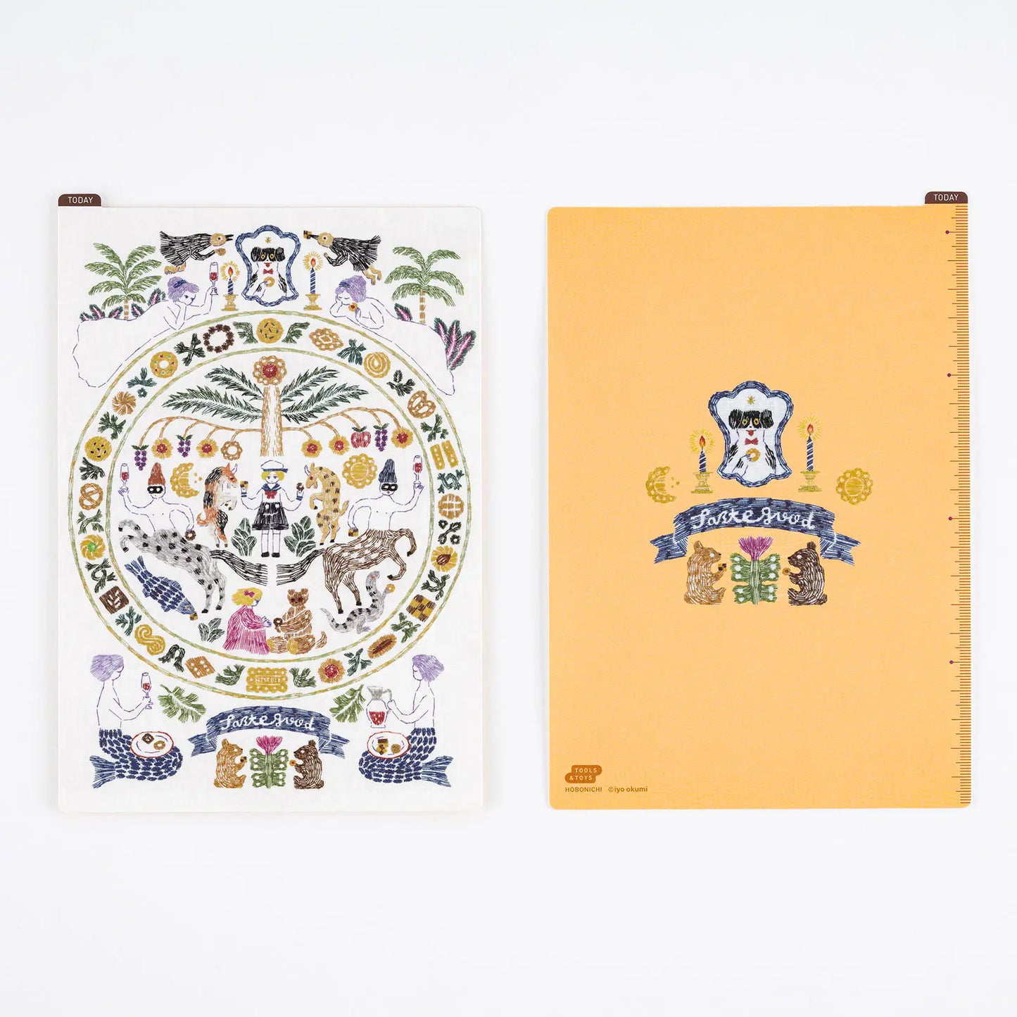 PRE-ORDER iyo okumi: Hobonichi Pencil Board (Happy Tea Time) For A6 Size / A5 Size / Weeks , 2026 Hobonichi Accessories
