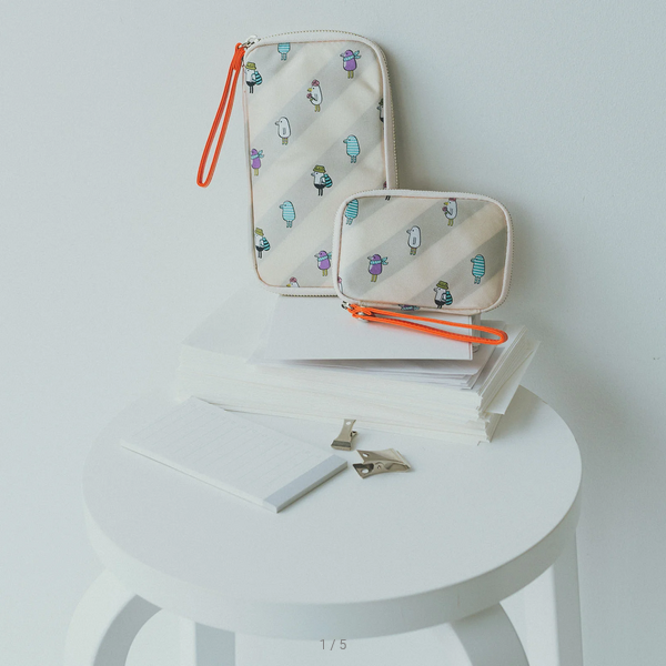 PRE-ORDER Hobonichi: Drawer Pouch Pocket (Hobotoridori: Toridori-chan)