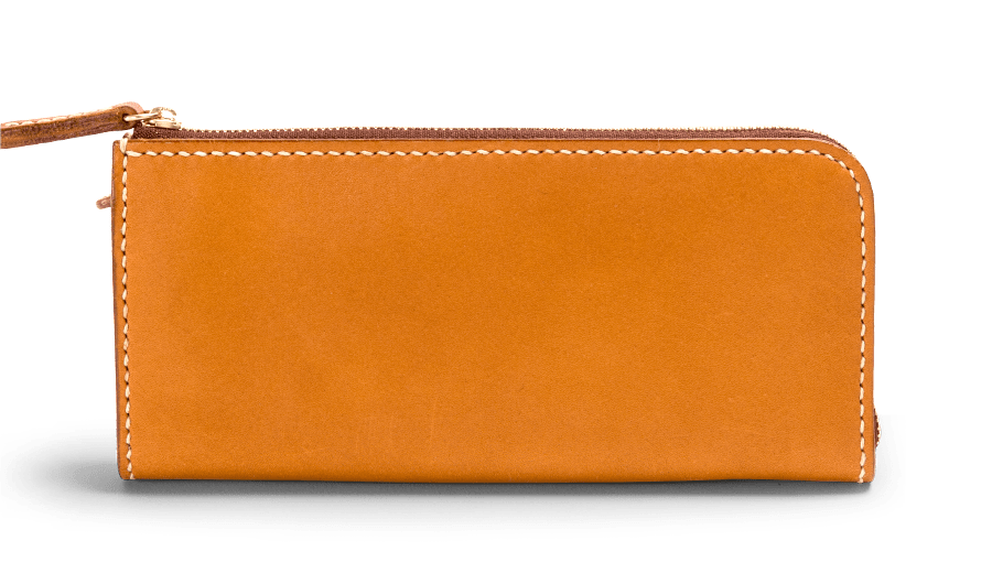 High Quality Tochigi Leather Long Wallet, Handmade in Japan
