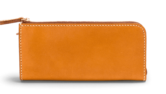 High Quality Tochigi Leather Long Wallet, Handmade in Japan
