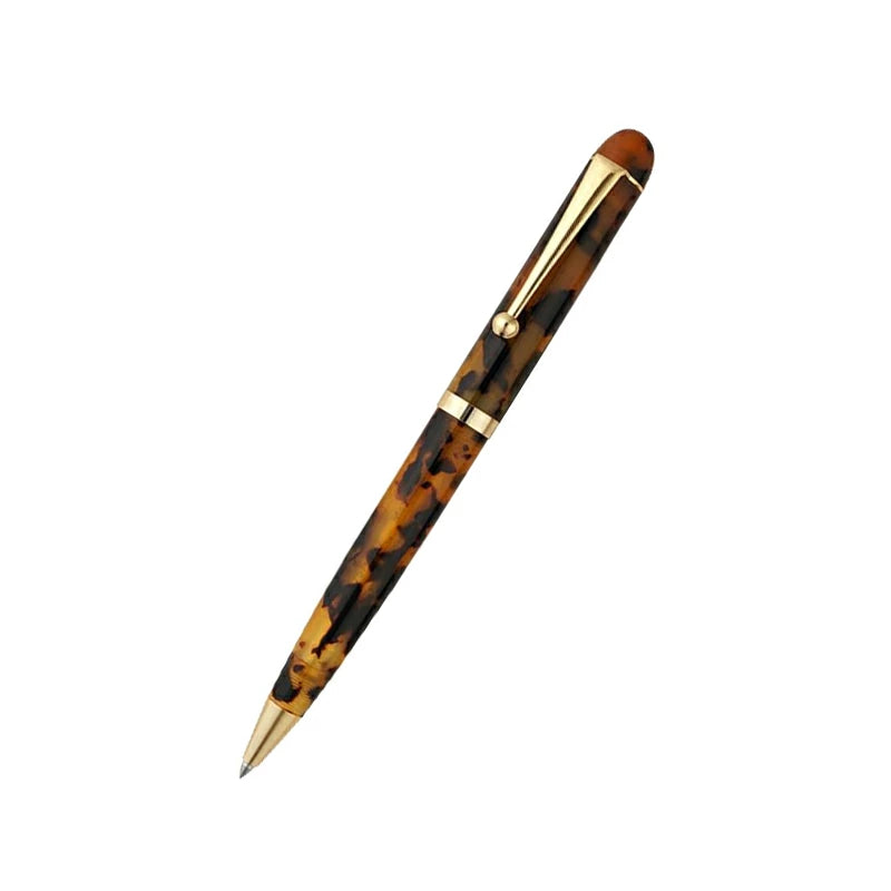 Ballpoint Pen - Tortoiseshell -, Handmade in Japan, Japanese handmade ballpoint pen