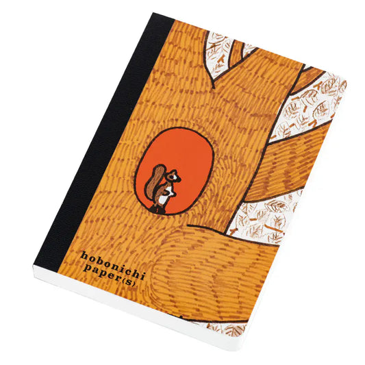PRE-ORDER 100%ORANGE: Hobonichi Paper(s) (Squirrel Appears) ,  2026 Hobonichi Accessories