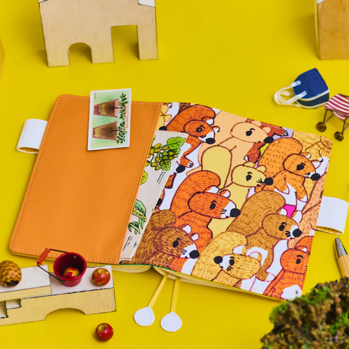 100%ORANGE: Squirrel Squadron [Hobonichi Original (A6) Techo Cover] (Cover Only)