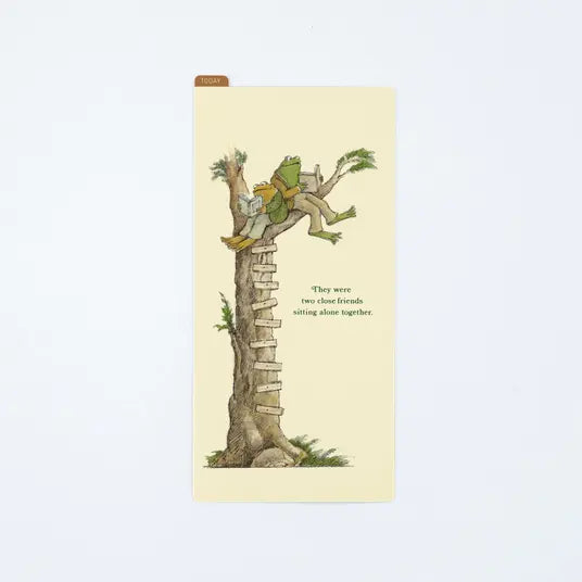 Hobonichi Techo 2026 Loft Exclusives edition - Frog and Toad Weeks Hardcover Book - Japanese Edition - with Pencil Board