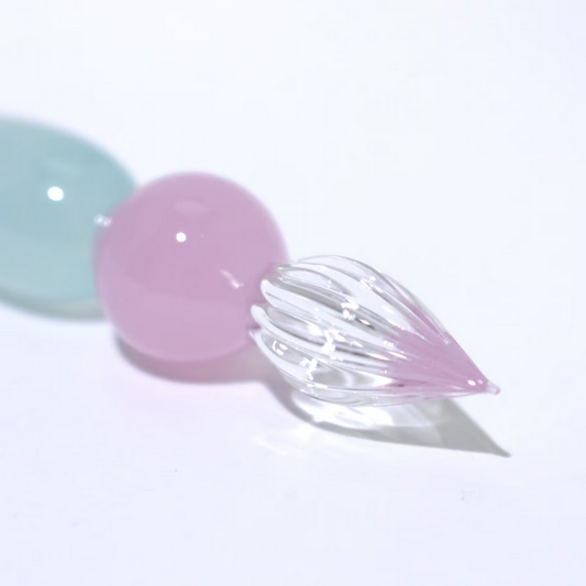 Japanese Glass Dip Pen - Short / Light Blue - , Gifts for Writers