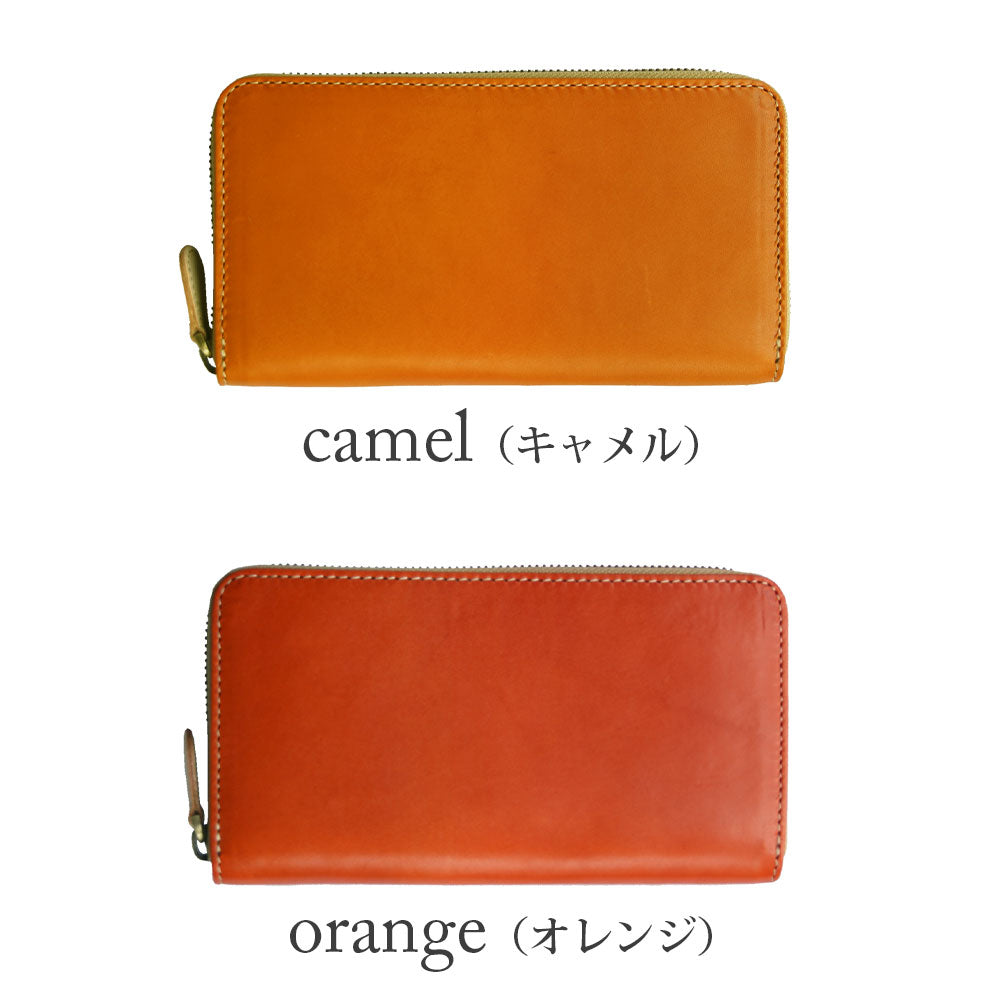 High Quality Tochigi Leather Long Wallet, Handmade in Japan