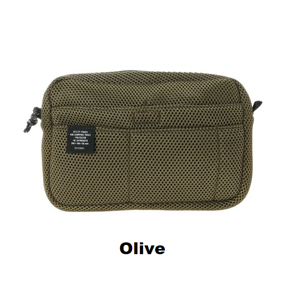 Delfonics Utility Pouch Mesh - Medium Size - , Delfonics Inner Carrying Bag M Size
