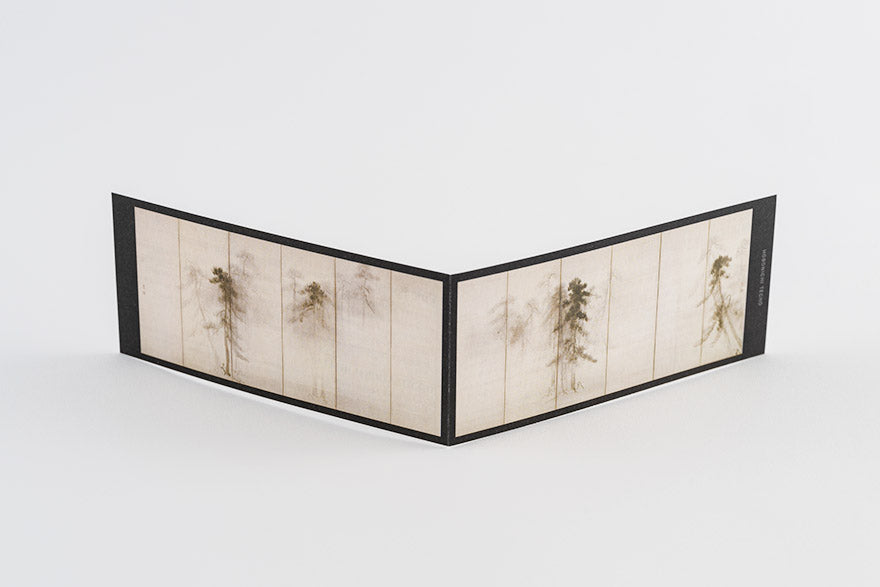 Hobonichi Techo 2025 Spring April Start - Tokyo National Museum: Hasegawa Tohaku - Pine Forest Weeks Hardcover Book / Weekly Horizontal / Mon start - Japanese Edition -