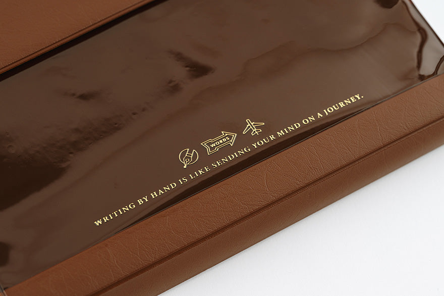 Alettone: Brown [Hobonichi Cousin (A5) Techo Cover] (Cover Only)