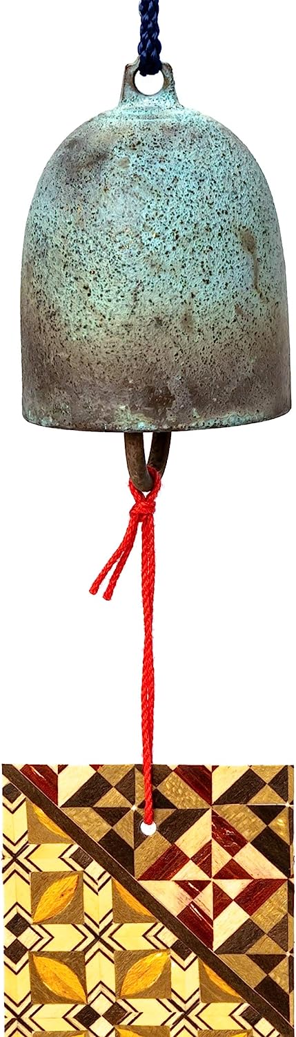 Odawara Brass Wind Bell - Bell Cricket Sound - Japanese furin, Japanese wind bell, Japanese wind chime
