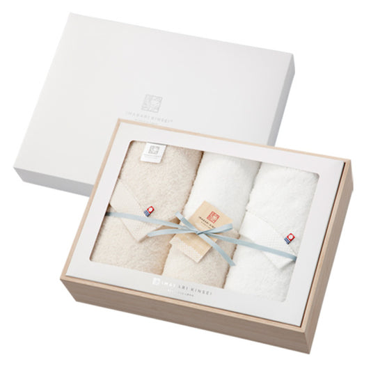 Imabari Towel Organic Towel Gift Set(2 Bath Towels, 2 Face Towels)