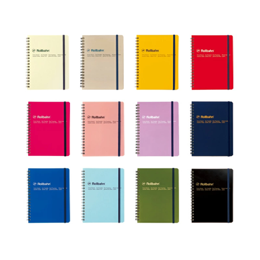Delfonics Rollbahn Pocket Memo Spiral Notebook - L Size -