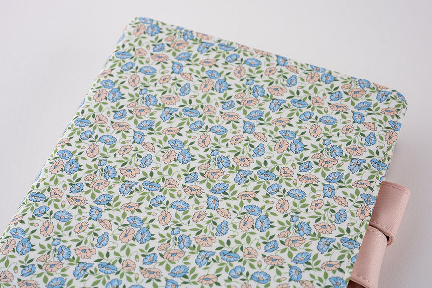 Liberty Fabrics: Sasha Kiora [Hobonichi Cousin (A5) Techo Cover] (Cover Only)